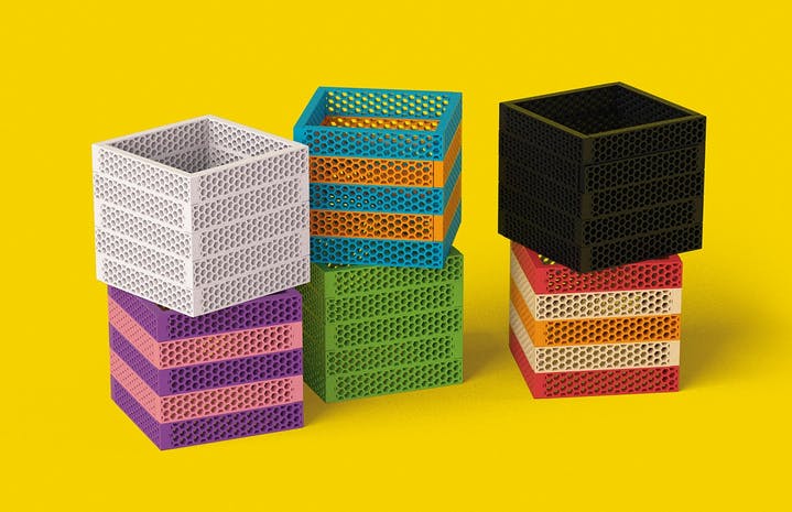 BioBlo Fun Box "Multi-Mix" 200 Bausteinen – Bild 4