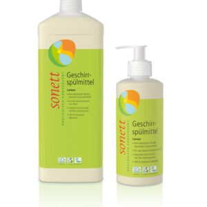 Bio Geschirrspülmittel Lemon, Sonett